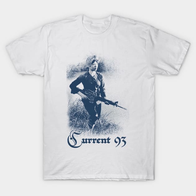 Current 93  ∆  Fan Art Design T-Shirt by unknown_pleasures
